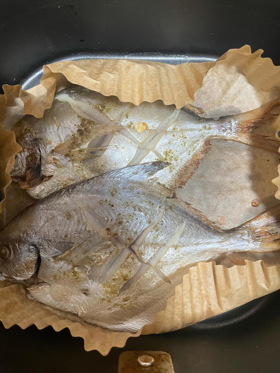 烤鲳鱼（空气炸锅）