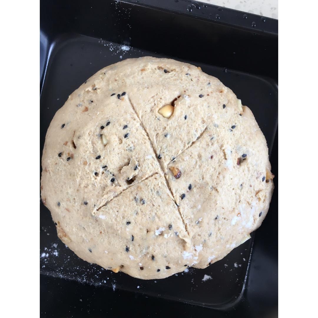 全麦干果欧包