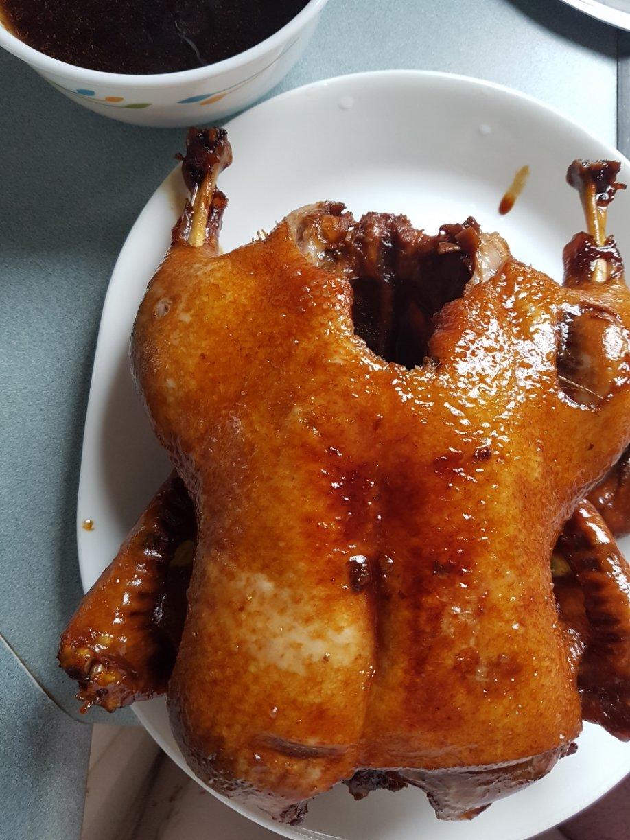 肉香扑鼻酸甜可口的五味鸭