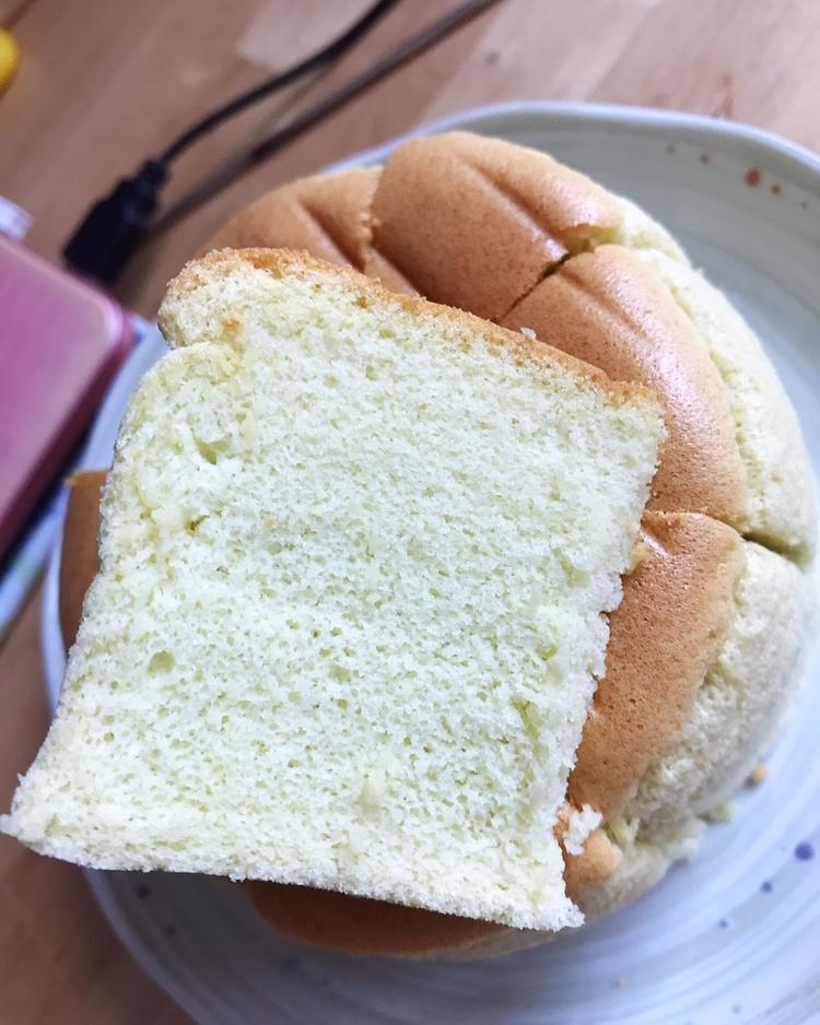 6寸2蛋完美戚风蛋糕