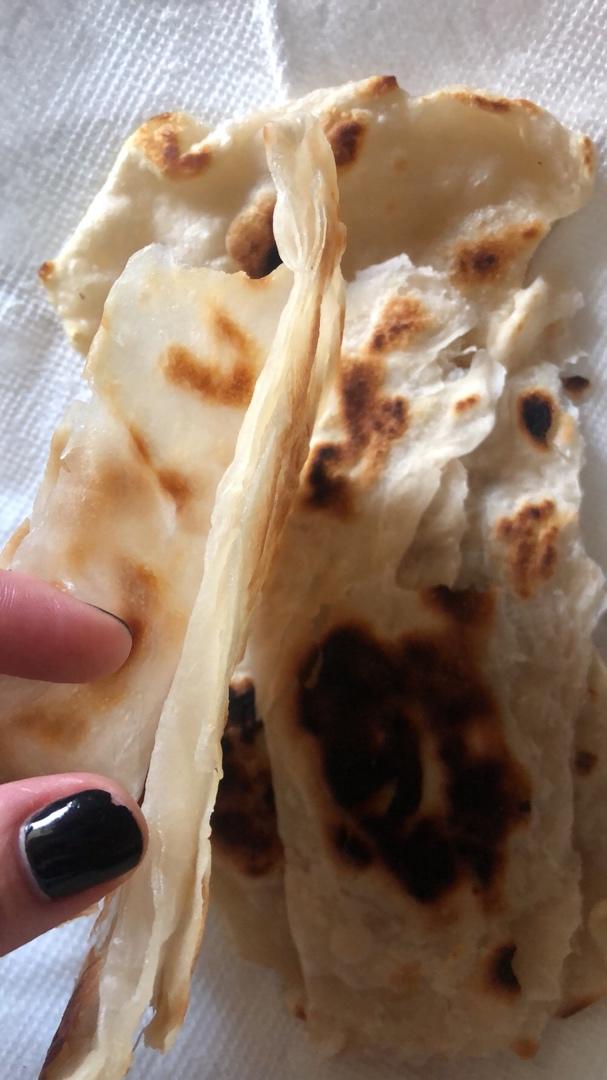 层次分明薄如蝉翼的家常基础烙饼