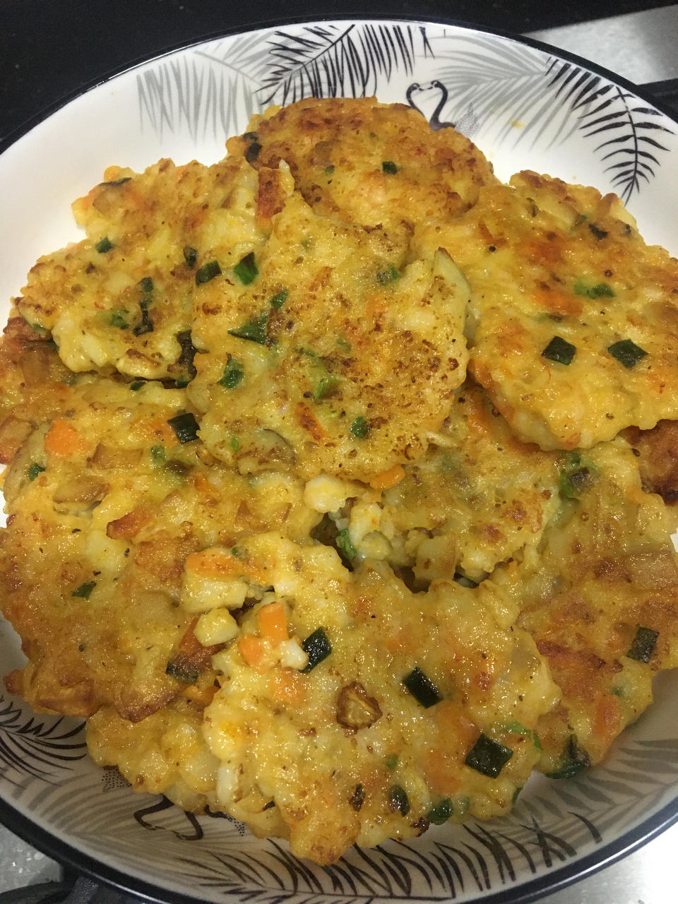 虾仁饼