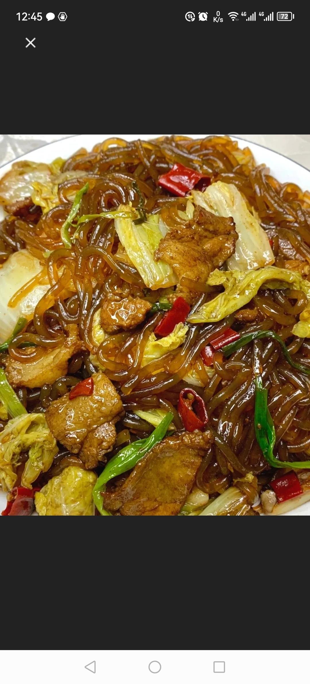 猪肉白菜炖粉条好吃到哭😭
