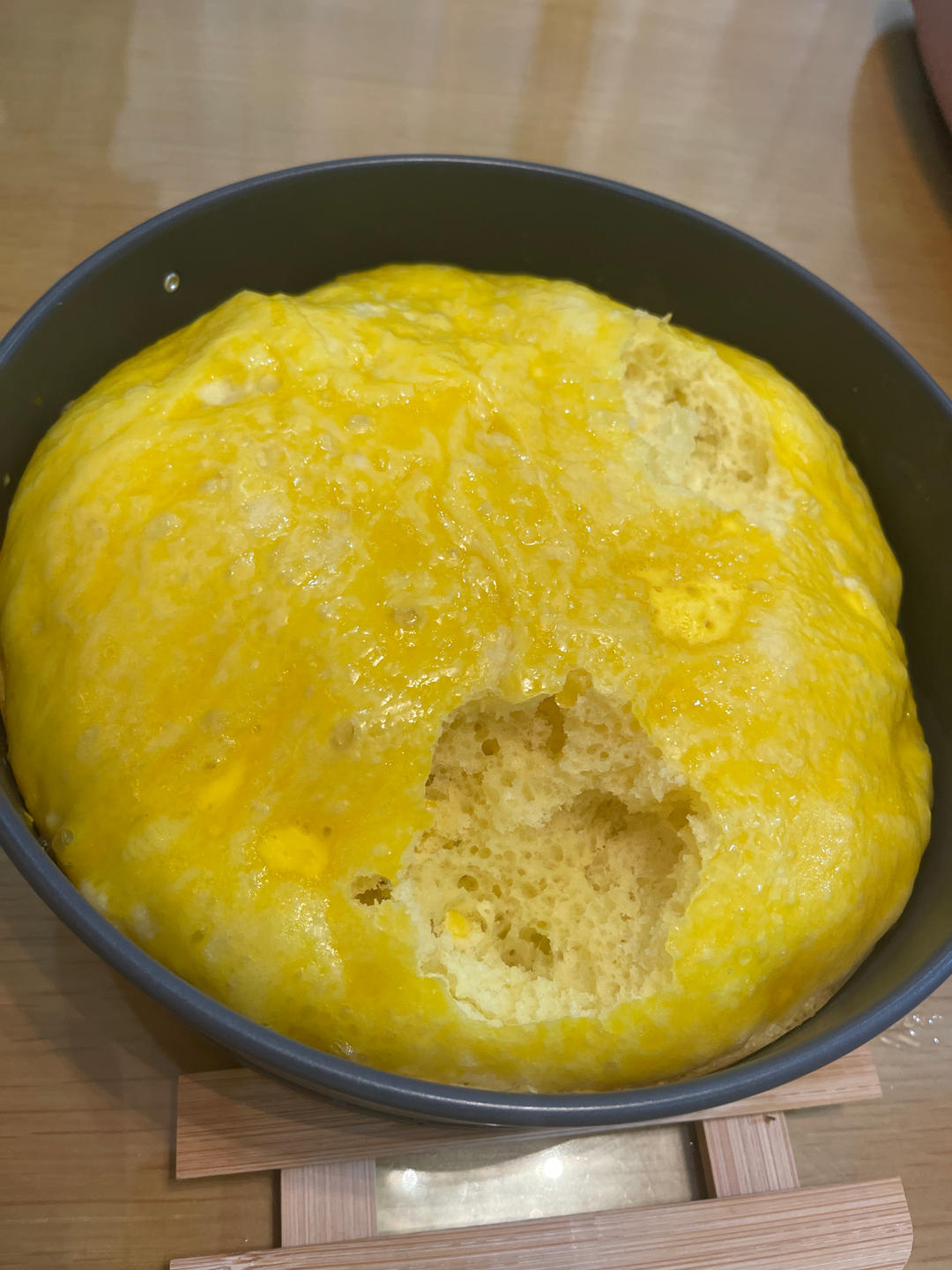 超松软的蒸面包
