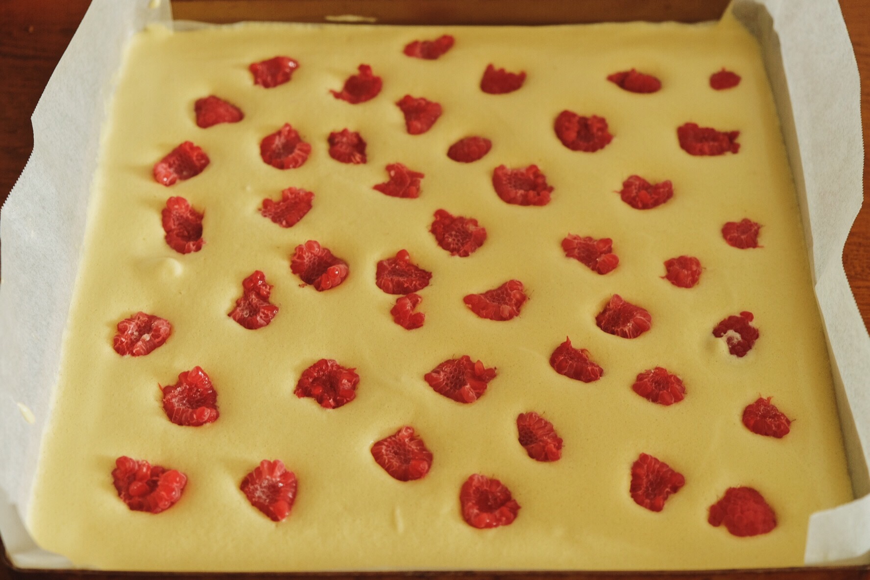 树莓蛋糕卷的做法 步骤9