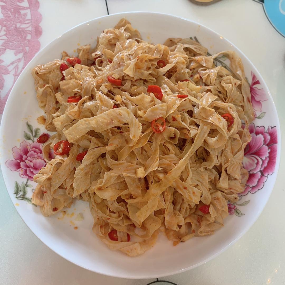 香辣豆皮丝