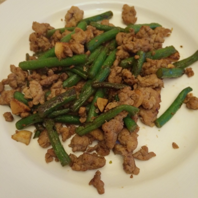 四季豆炒肉