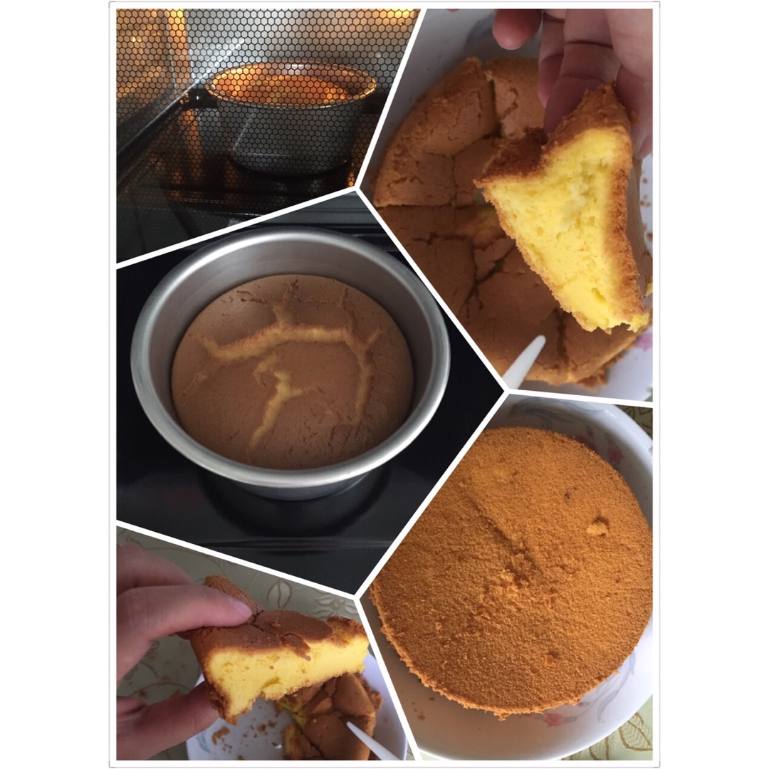 6寸戚风蛋糕