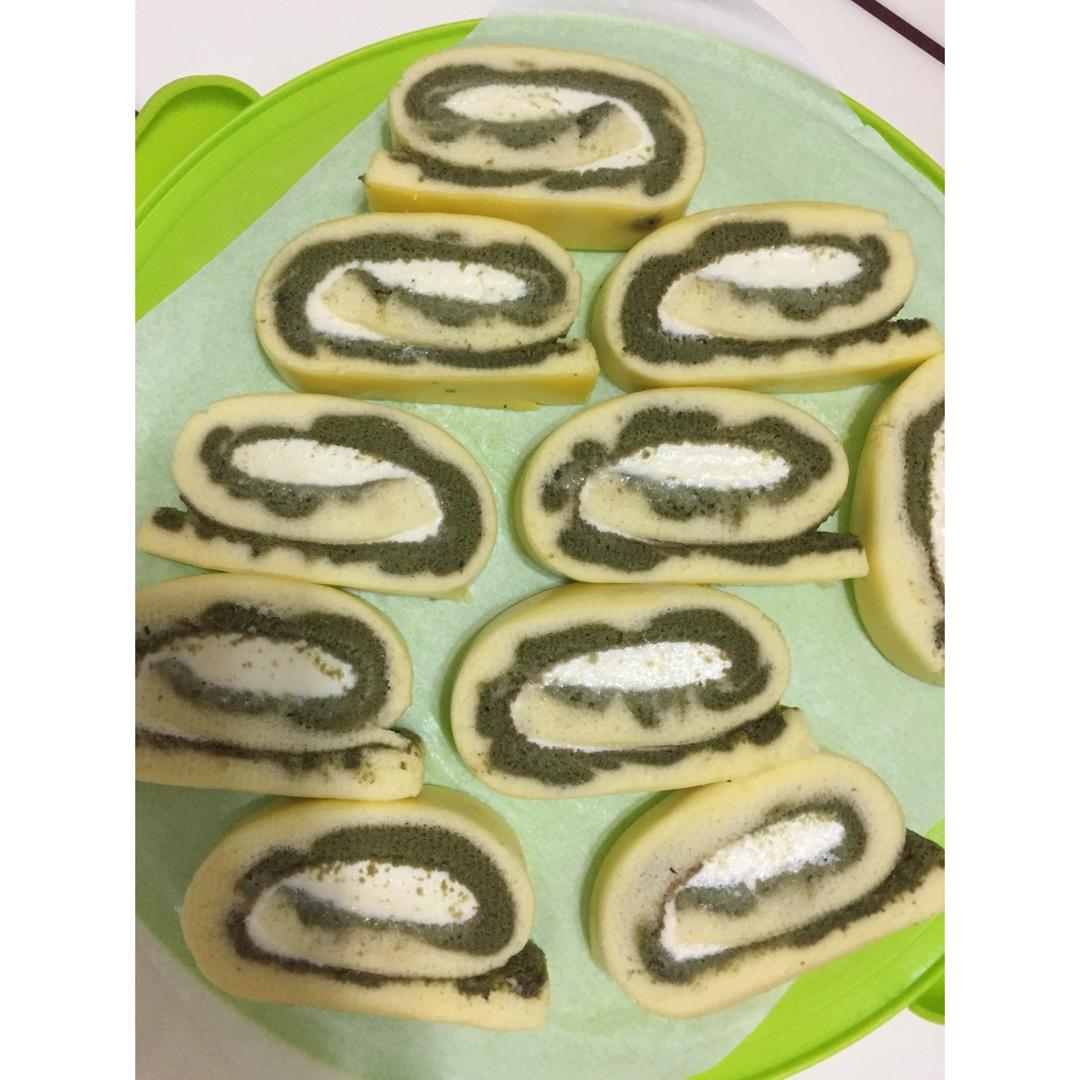 抹茶旋风蛋糕卷