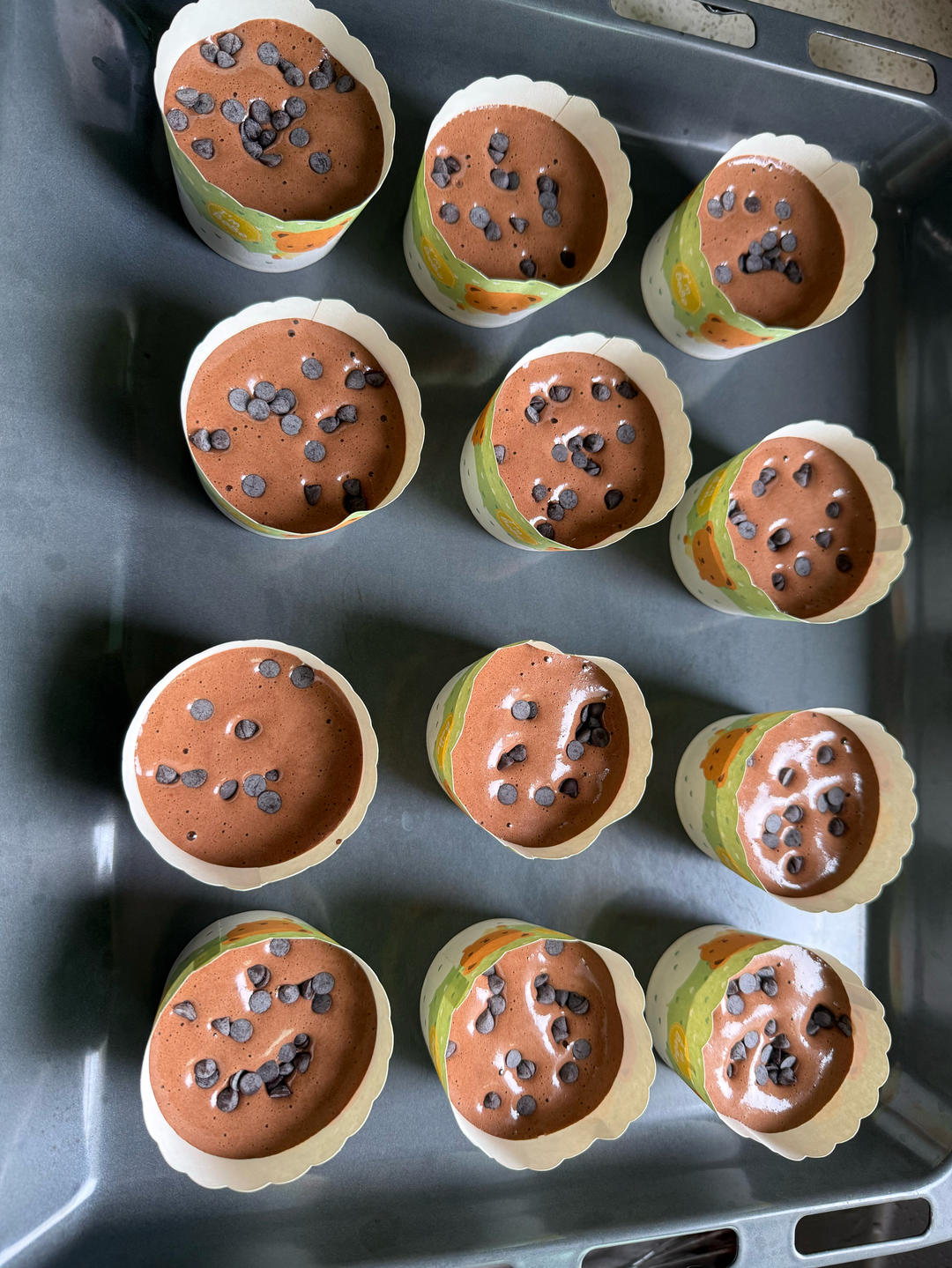 6⃣️寸可可戚风|纸杯蛋糕