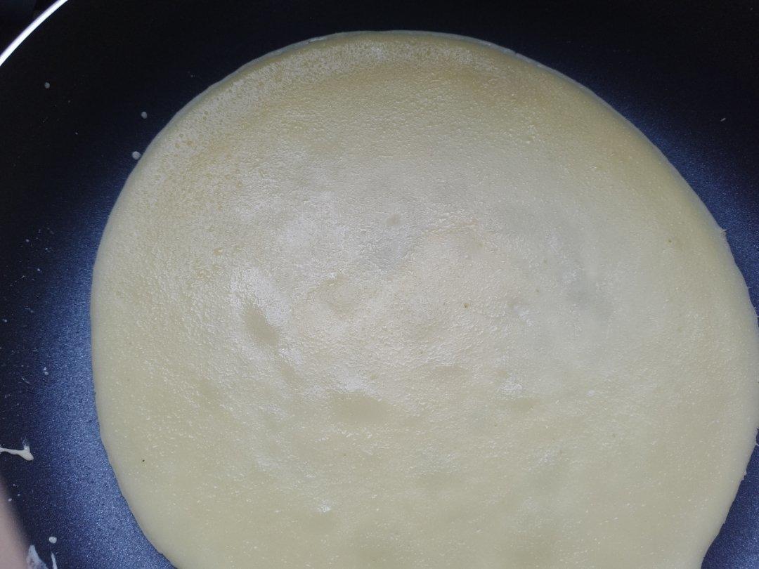 芒果千层蛋糕，100%成功告别煎皮无能