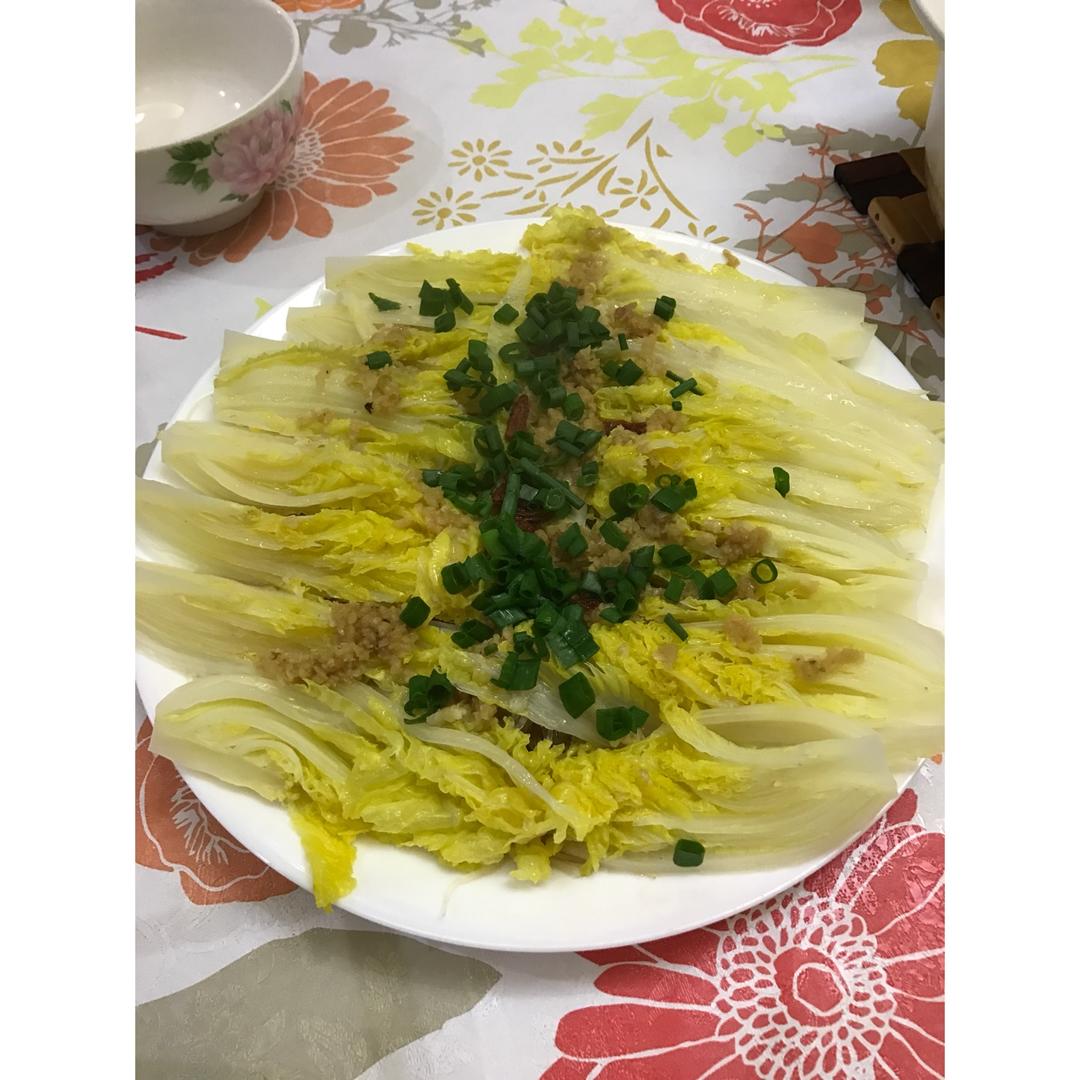 蒜蓉粉丝蒸娃娃菜