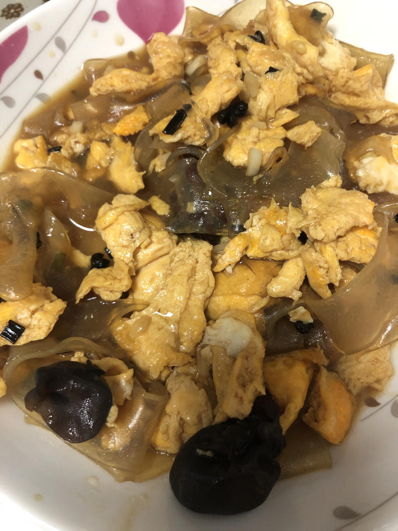 比饭店好吃的鸡蛋粉皮