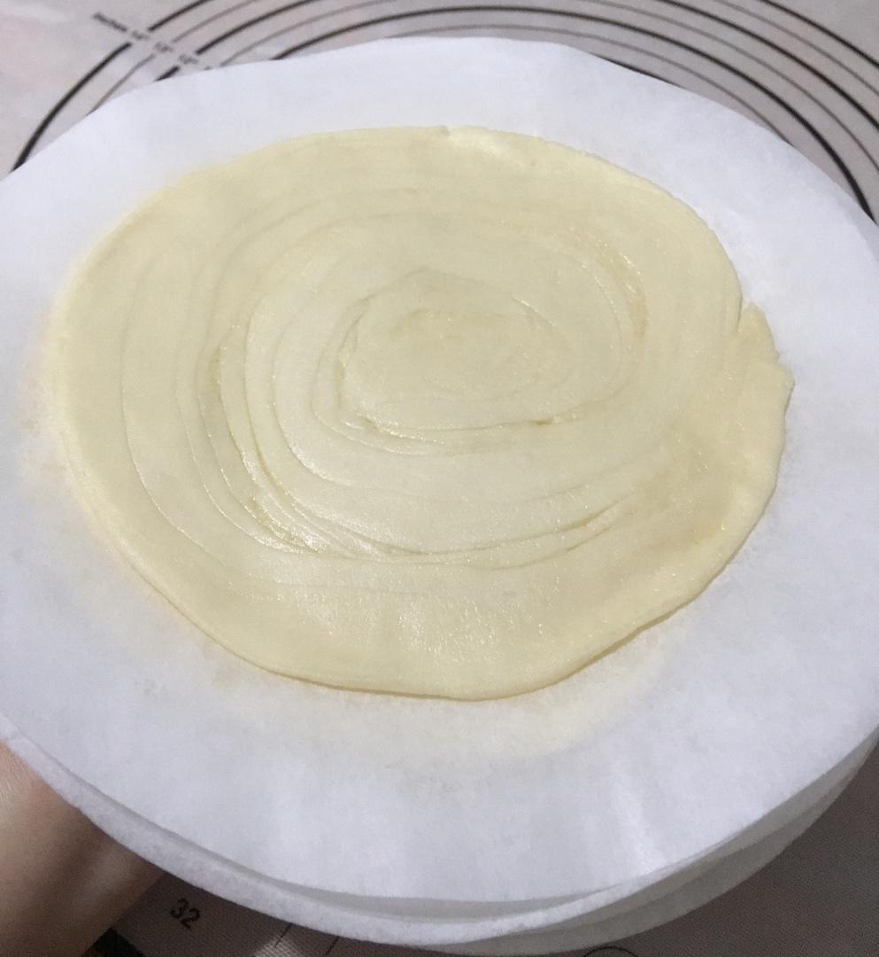 自制奶香手抓饼🌯