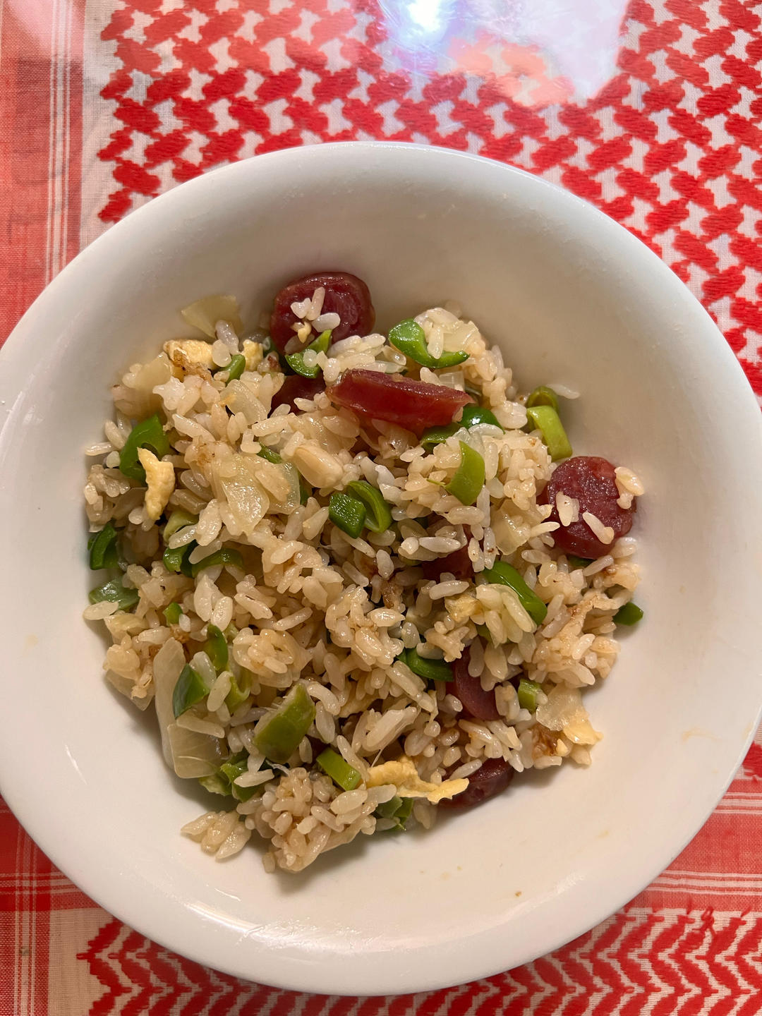腊肠炒饭