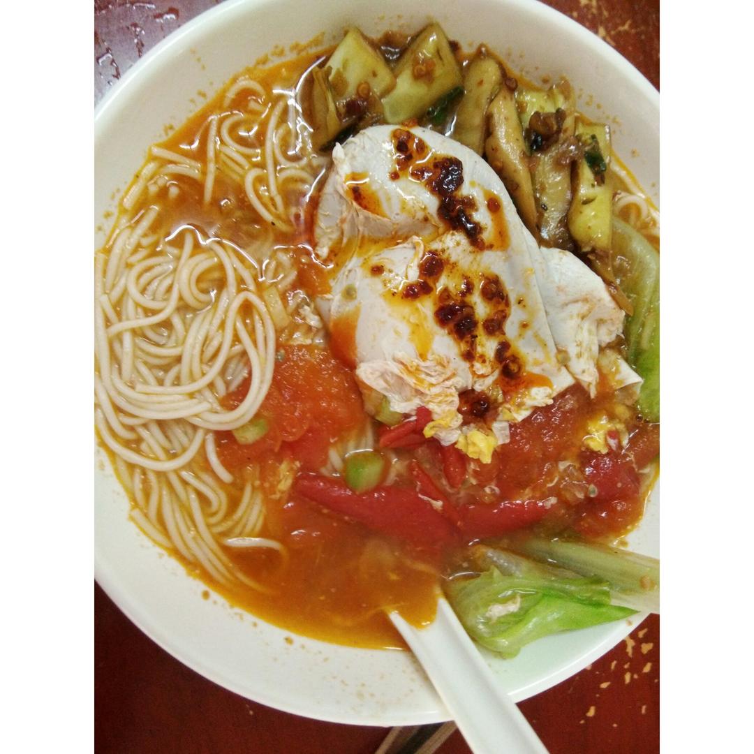 超级入味好吃的番茄鸡蛋面