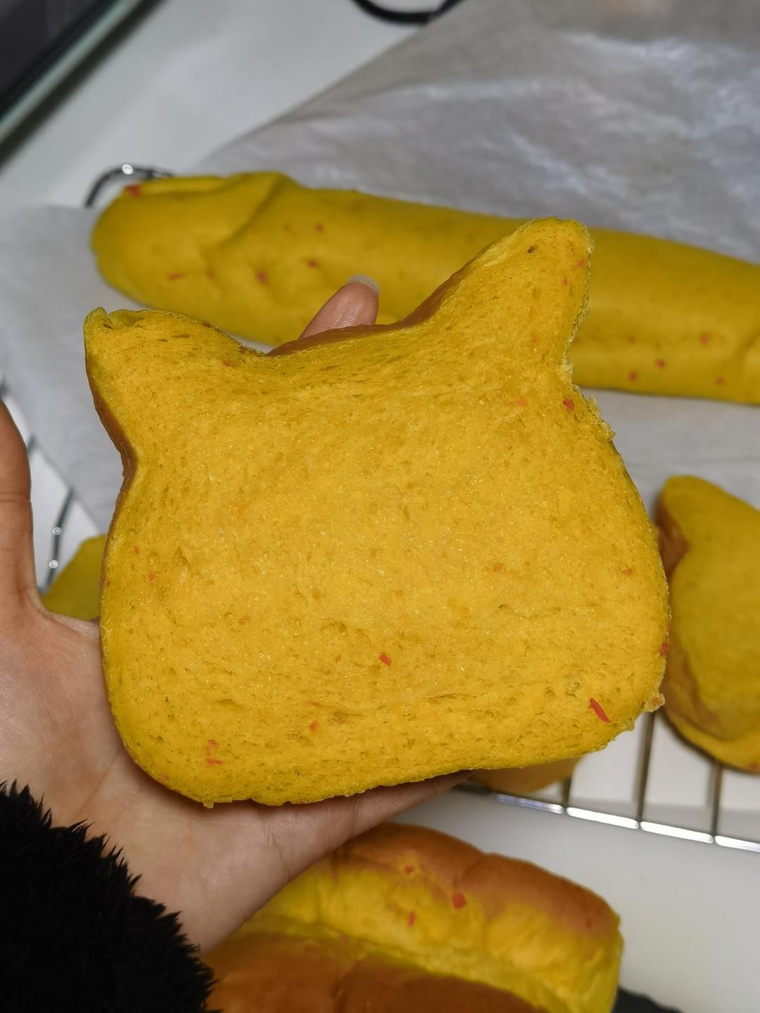 蜂蜜胡萝卜吐司