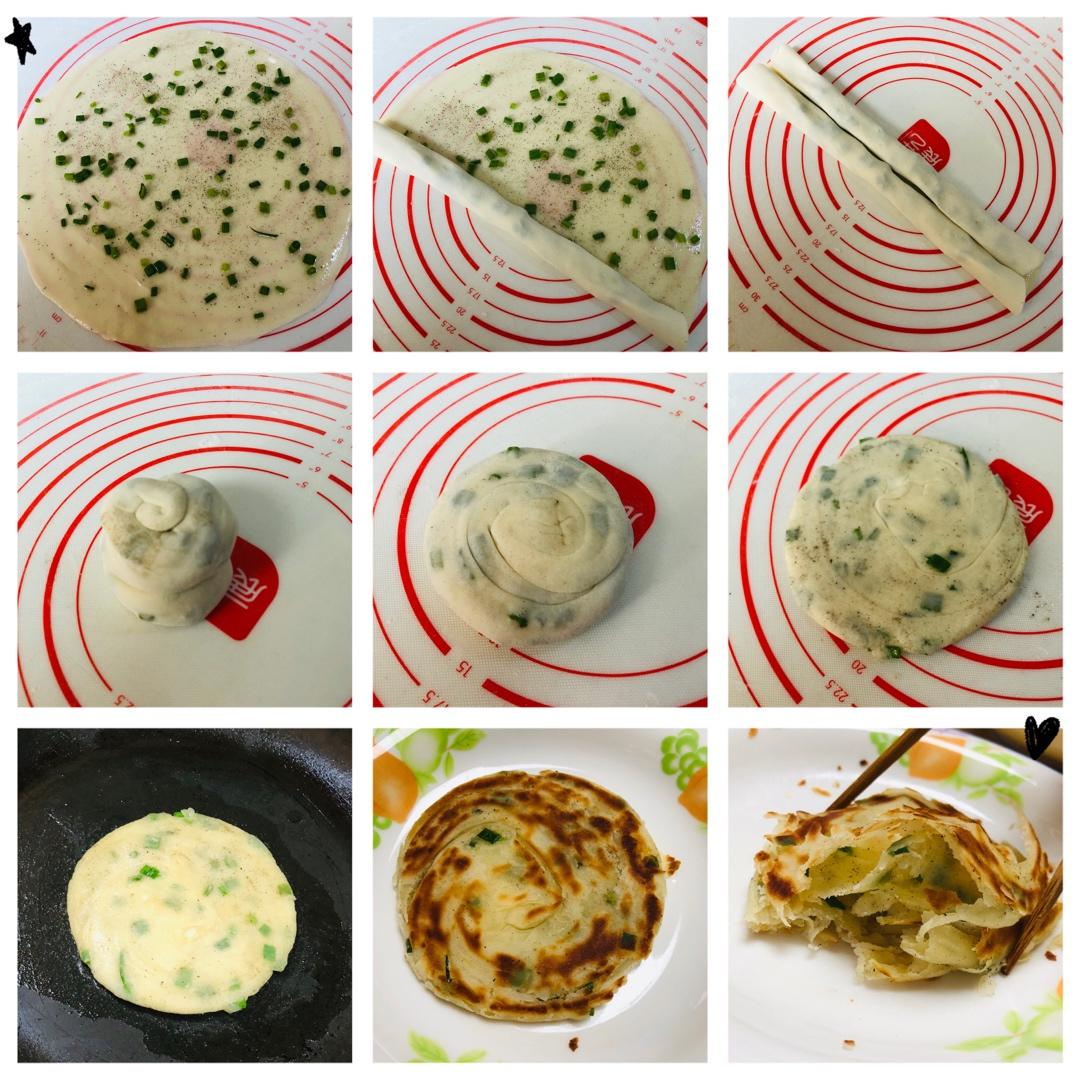 葱油饼（附外酥里嫩的技巧）