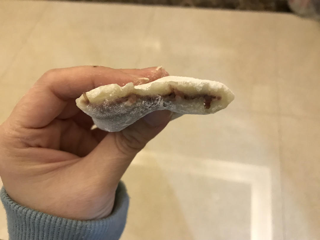 免烤箱❗️糯叽叽超好吃的紫薯香芋糯米饼