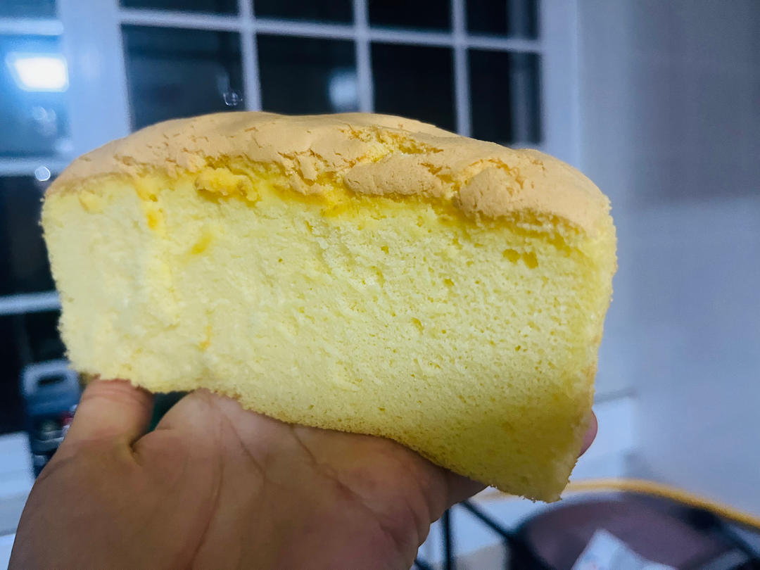 超柔软6寸戚风蛋糕(附8寸配方)零失败 超详细‼️含操作视频