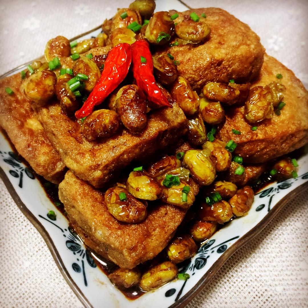 臭豆腐两烧的做法