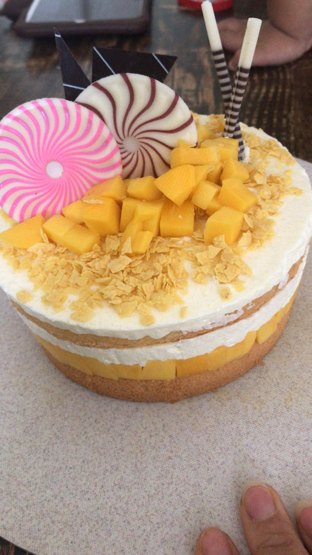 搬运【青提酸奶慕斯蛋糕】—cooking tree