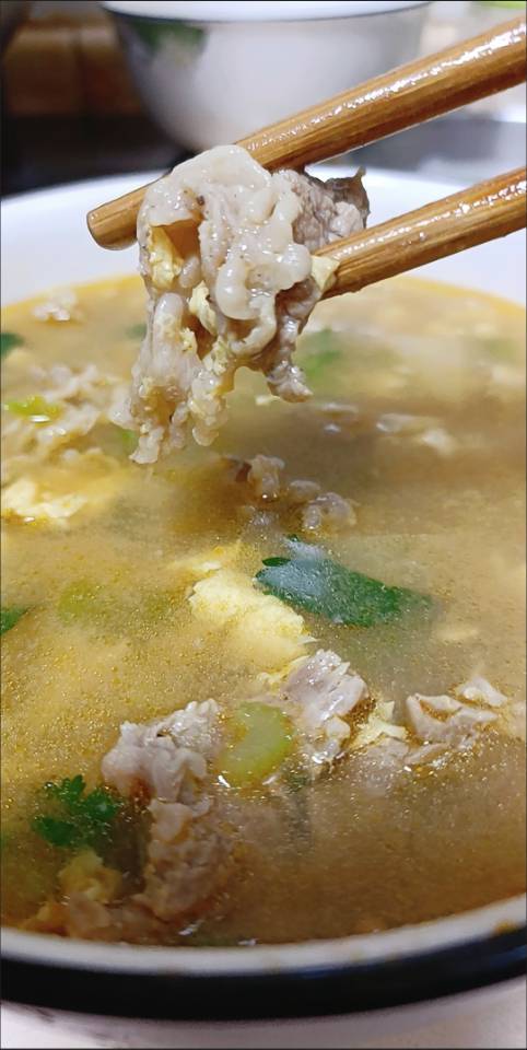 客家牛肉兜汤