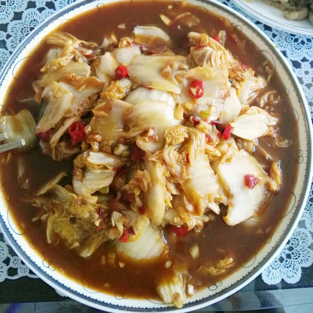 鱼香白菜