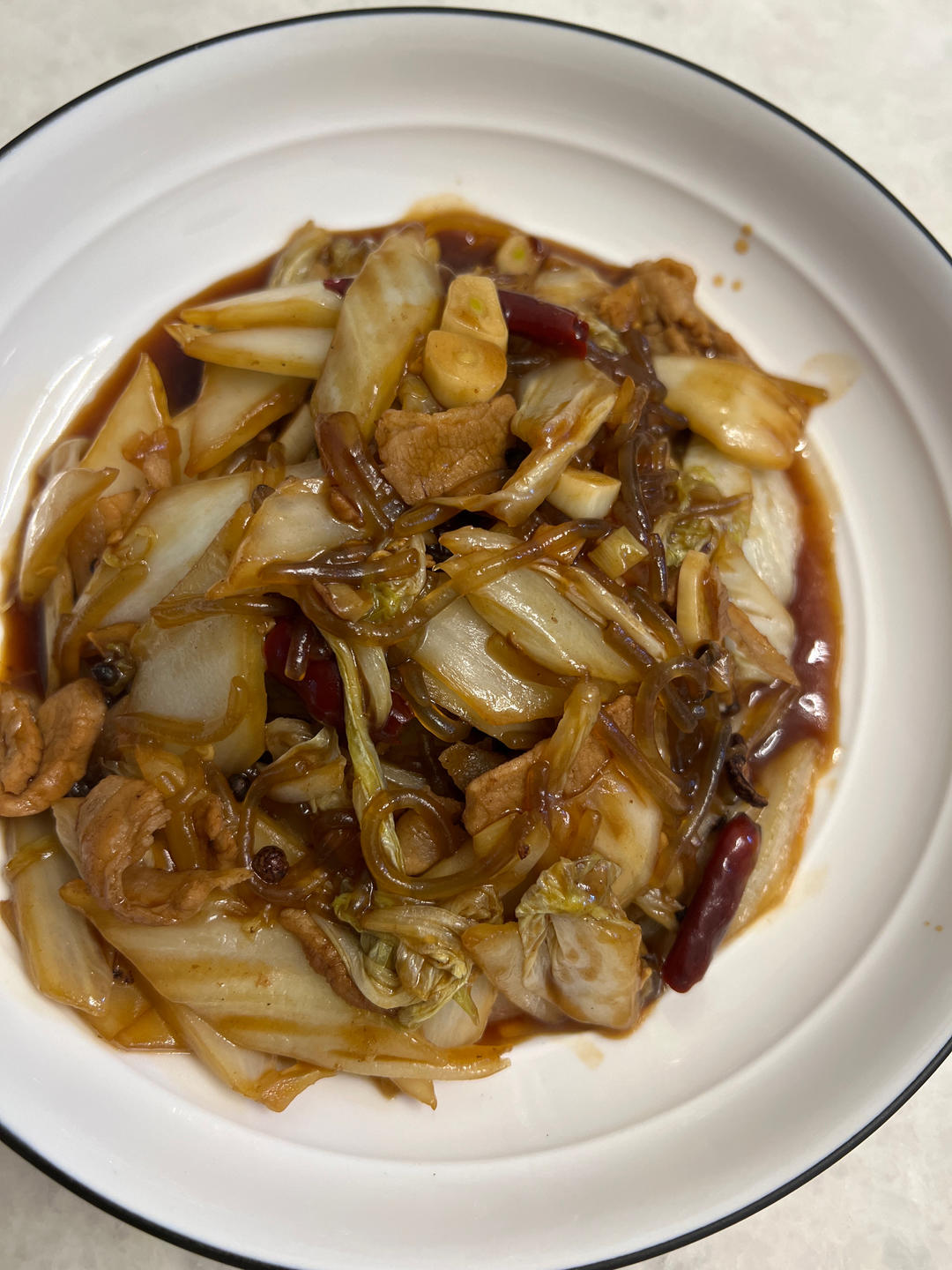 冬日快手下饭菜『老厨白菜』