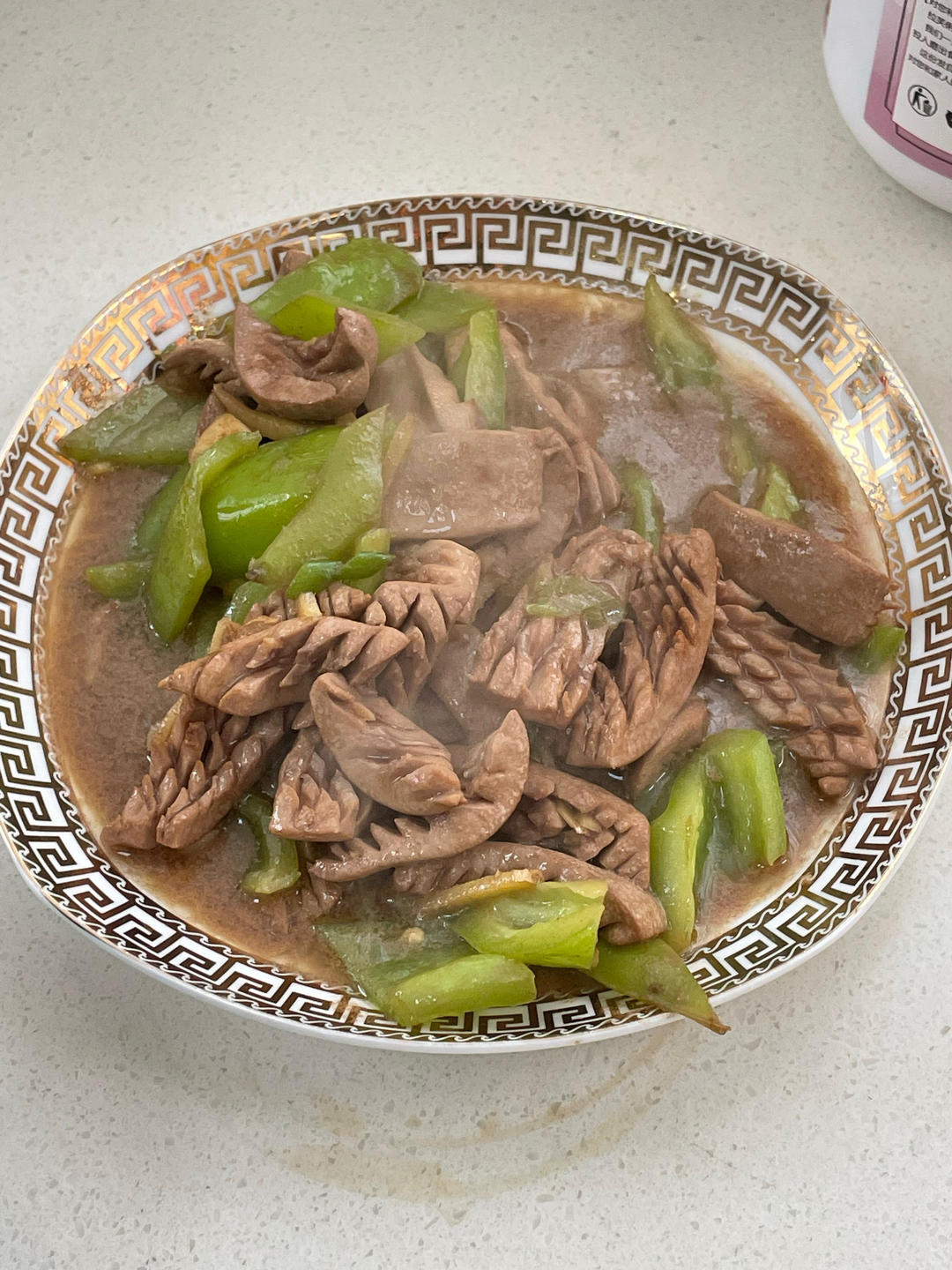 爆炒腰花