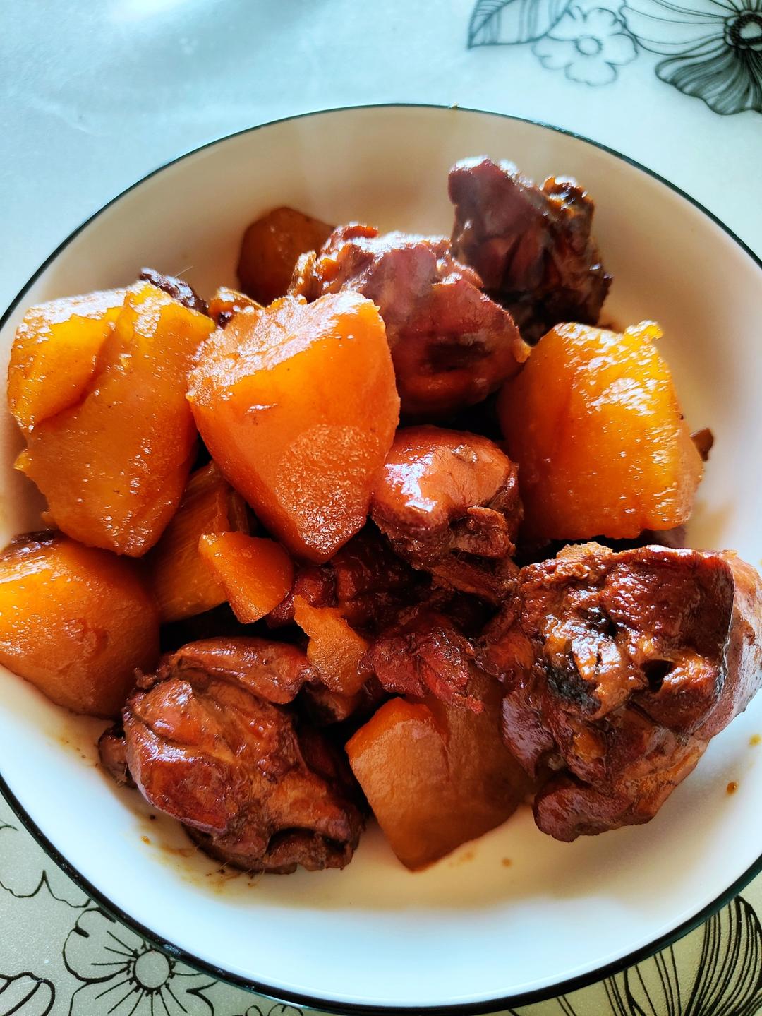 东北家常菜 红烧鸡腿炖土豆
