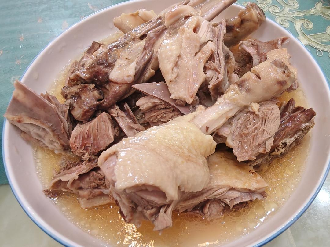 盐蒸鸭