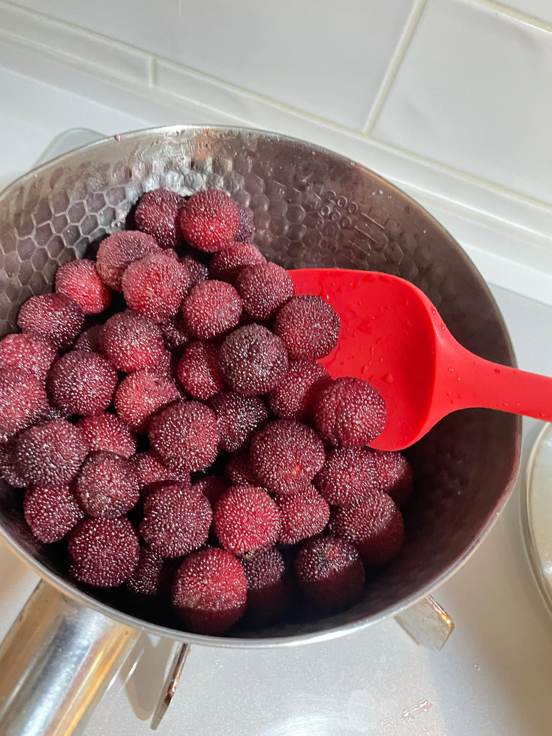 🍒自制杨梅蜜饯/甜蜜蜜超快手/可冲泡杨梅饮料🥤的做法 步骤3