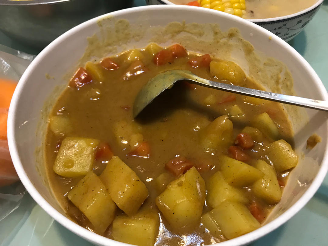 咖喱土豆🥔，简单易做，下饭神器🍚