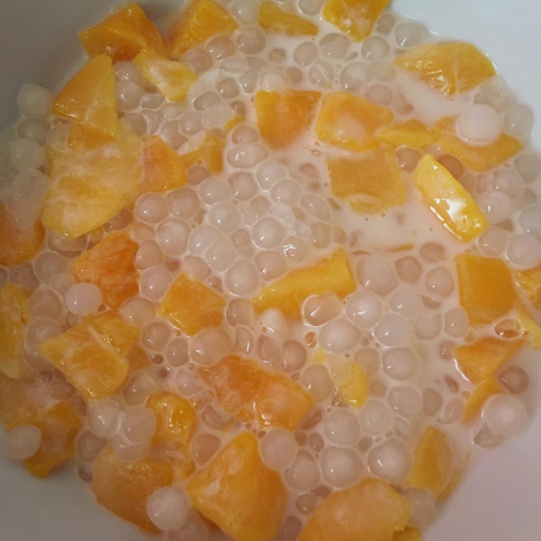 芒果椰浆西米露