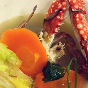 蟹味蔬菜汤的做法 步骤5