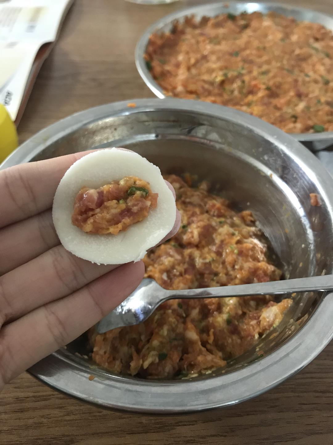 宝宝一口一个小饺子🥟的做法 步骤4