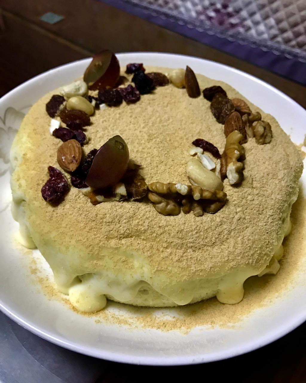 超好吃的豆乳爆浆蛋糕
