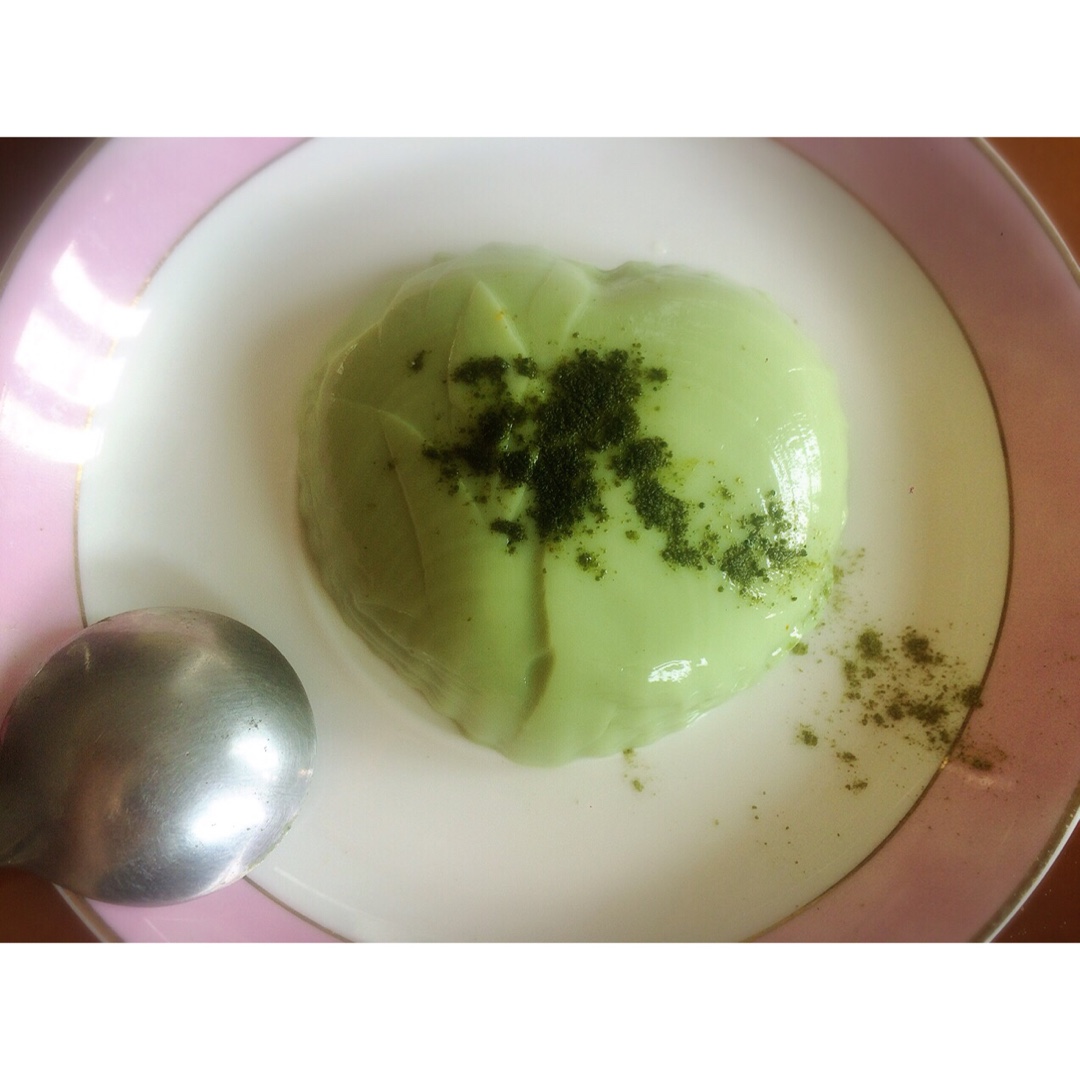 *抹茶布丁*