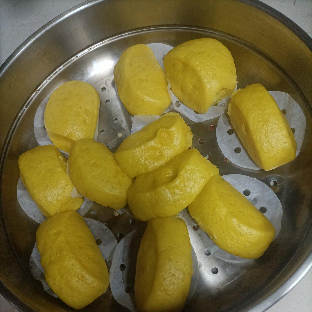 南瓜馒头（一次发酵）