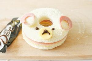 甜甜圈小熊三明治的做法 步骤7