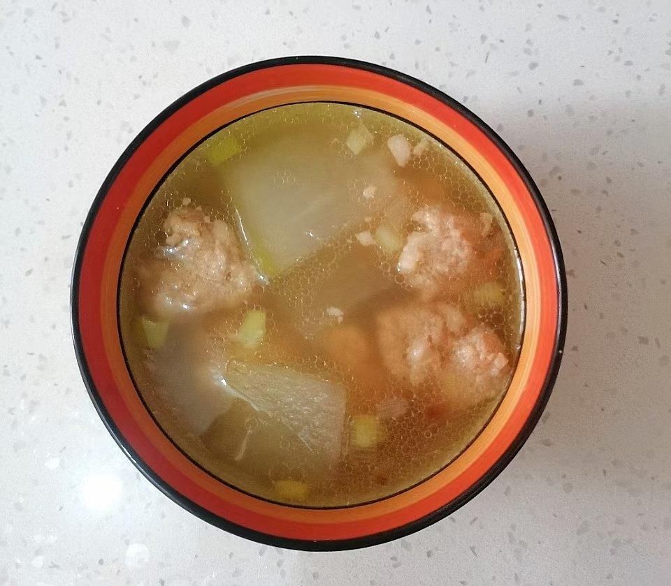 夏天不可错过的家常味--冬瓜丸子汤