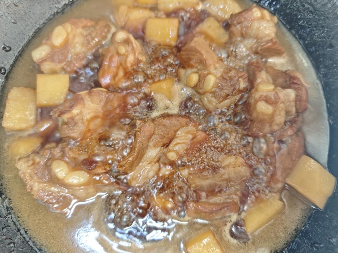 🔥巨好吃的红烧排骨炖土豆❗️懒人版轻松做拿手菜
