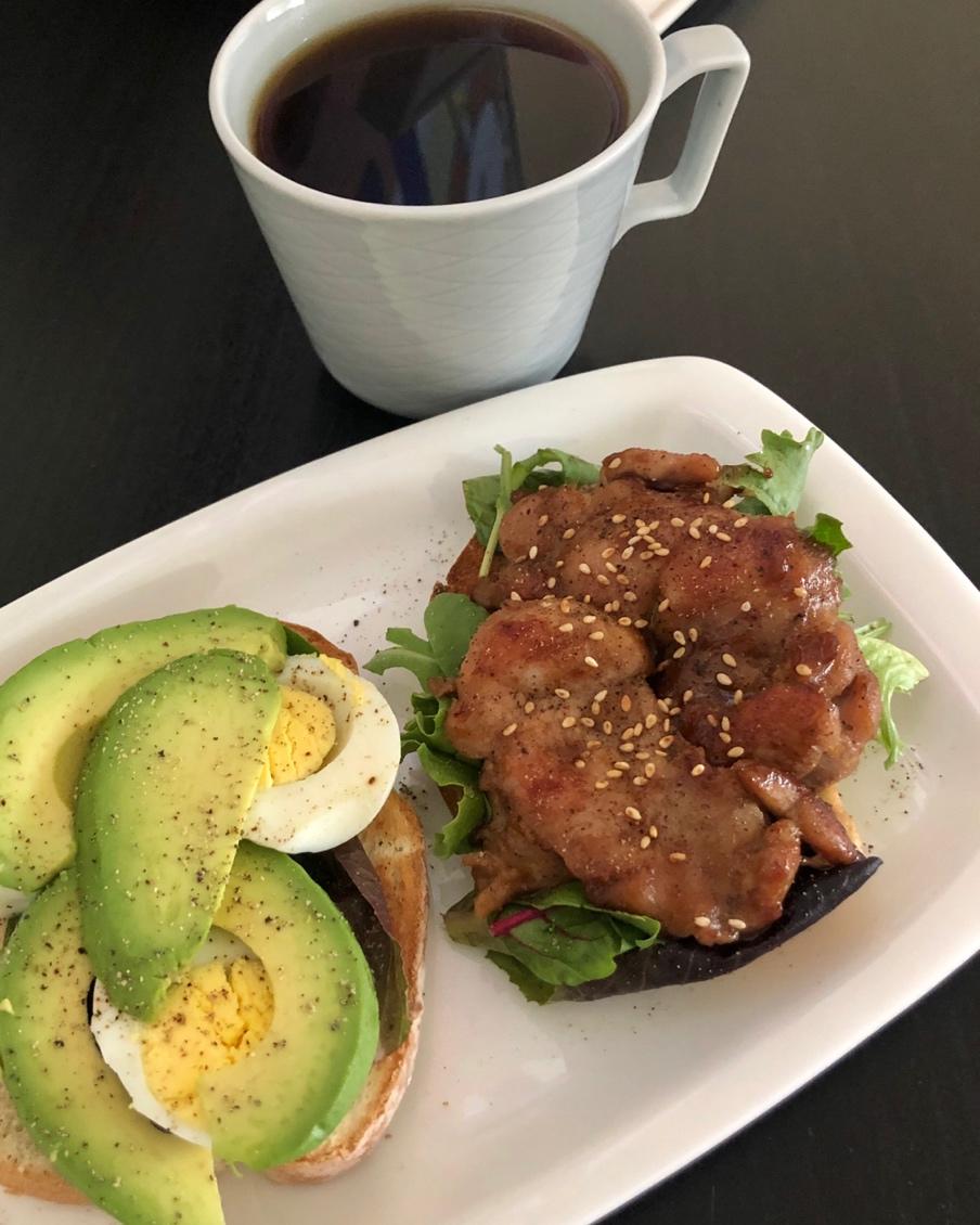 超简单鸡肉三明治