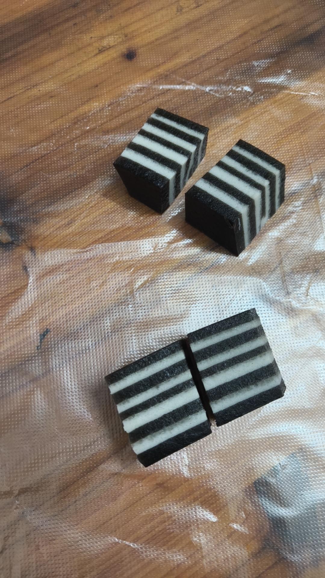 黑芝麻千层马蹄糕