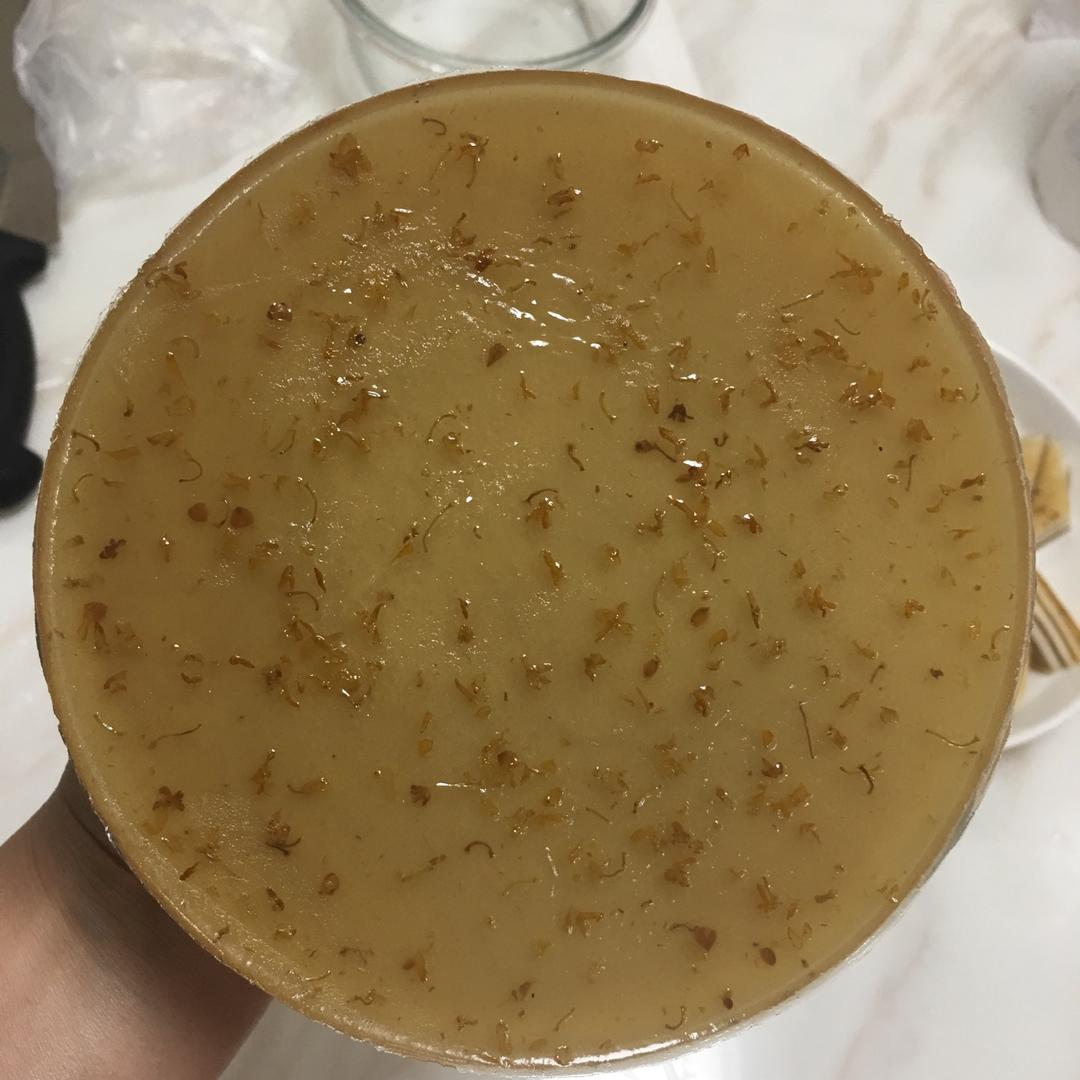 桂花椰汁千层糕(马蹄糕)