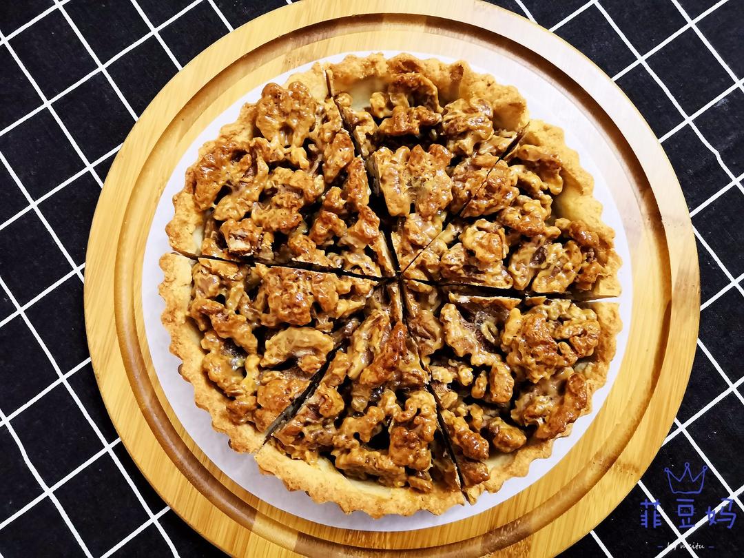 4.焦糖核桃派