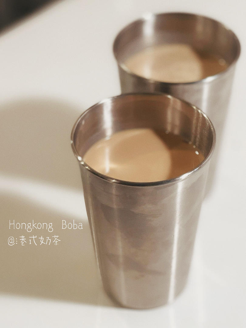 正宗港式丝袜奶茶-史上最强最详细的食谱！新增拉茶视频😍奶香茶靓！