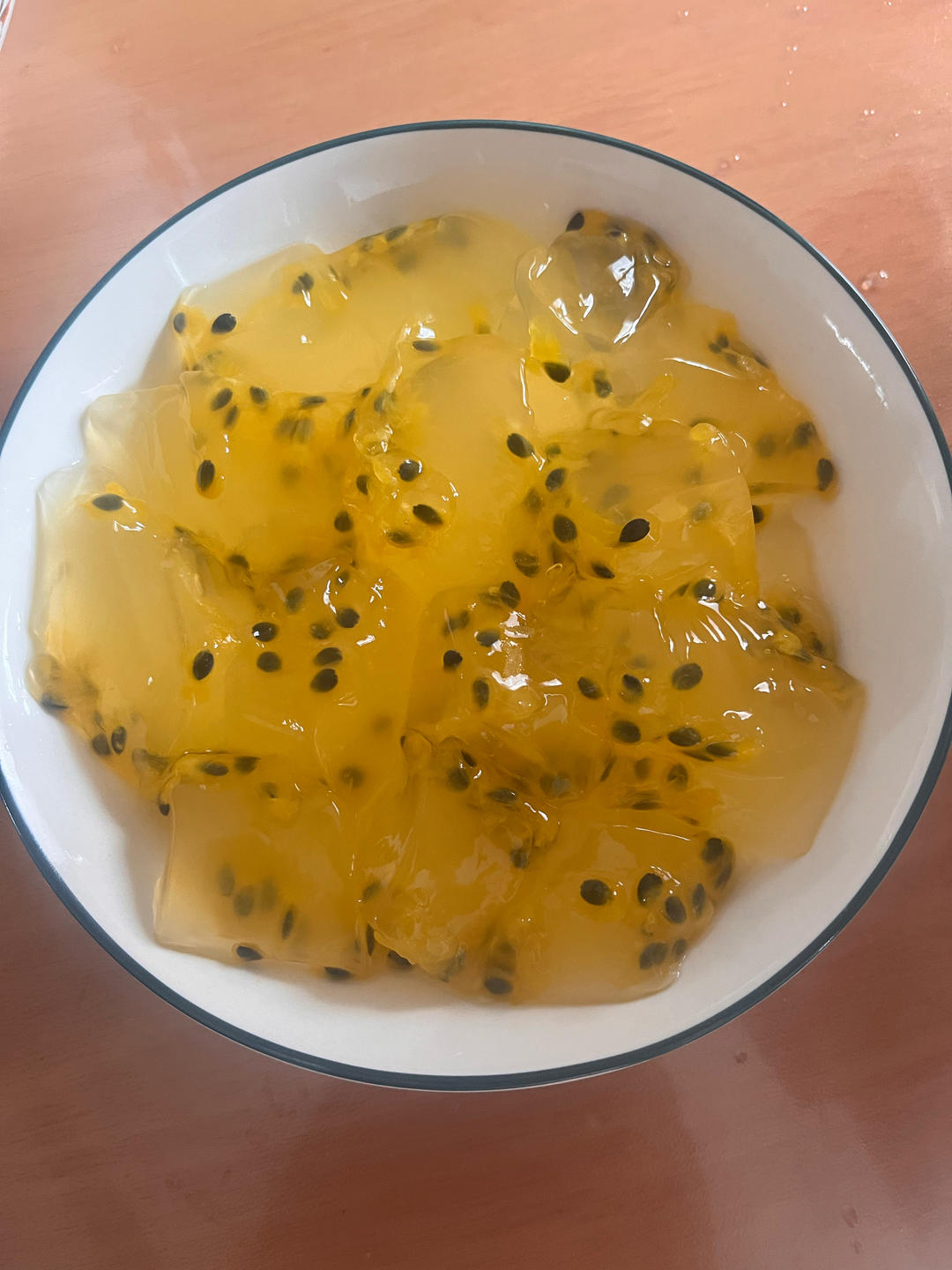 夏日必备❗️清凉解暑❗酸甜可口的百香果果冻