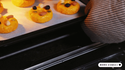 红薯燕麦甜甜圈【宝宝辅食】的做法 步骤8